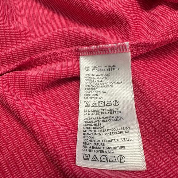 Tommy Bahama Polo Shirt Island Zone‎ Pink Mens L Embroidered Tencel Polyester - Picture 7 of 9